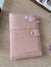 小野七天多功能钱包女防盗刷护照包银行卡包机票夹拉链证件旅行便携证件包 多功能一体式钱包【粉色】 实拍图