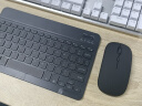 GOMI适用苹果ipad10.2无线蓝牙键盘air2/3鼠标mini5/4便携pro11外接手机 背光10寸黑键盘+(带鼠标）+收纳包/支架/充电线 实拍图