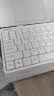 双飞燕（A4TECH）FK11 飞时代有线小键盘 薄膜办公打字用键盘笔记本外接台式电脑 86键便携USB接口 象牙白 实拍图