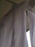啄木鸟（TUCANO）衬衫男春秋季长袖衬衣商务休闲时尚纯色百搭休闲男装 白色 XL 实拍图