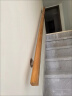欧式靠墙楼梯扶手实木老人防滑别墅幼儿园走廊通道栏杆儿童木扶手 200CM两个固定点 晒单实拍图
