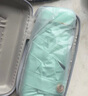 左都（ZUODU）太阳伞防晒防紫外线口袋伞遮阳伞女晴雨两用折叠伞六折伞雨伞女 纯净米 实拍图
