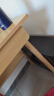 华舟实木书桌简约小户型家用写字桌台式电脑桌卧室学习桌 0.8米原木色 晒单实拍图