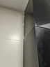 梦中人通用 油烟机装饰罩围板不锈钢吸烟挡板加高延长围隔遮挡板 黑钛拉丝0.5-0.6平方 定制 实拍图