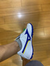美津浓（MIZUNO）小李子:Mizuno/美津浓足球鞋WAVE CUP里瓦尔多AS碎钉袋鼠皮成人男 下单赠袜AS碎钉白蓝色P1GD191919 39 250MM 实拍图