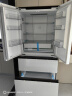 海尔（Haier）460L零距离自由嵌入多门四开门法式电冰箱家用白色一级能效超薄嵌入式底部散热BCD-460WGHFD4DW9U1 实拍图