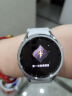 三星Galaxy Watch6 Classic 蓝牙通话/智能手表/运动电话手表/ECG心电分析/血压手表 43mm 星系银 实拍图