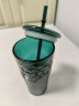 星巴克（Starbucks）杯子玻璃杯墨绿色女神款玻璃吸管杯550ml男女送礼男女送礼 实拍图