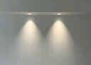 雷士（NVC） LED射灯嵌入式天花灯走廊过道筒灯防眩小山丘洗墙射灯窄边无主灯 风华-7W暖白-36°光束角开孔75MM 晒单实拍图