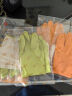 心织乳胶家务手套4双装耐用加厚洗碗洗衣防水防油清洁柔韧橡胶手套M码 实拍图