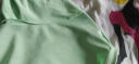 杰克·琼斯（JACK&JONES）男装T恤男夏季万能T恤舒适男士短袖清凉多色上衣纯色水洗不易走形 粉绿色A59 M 实拍图