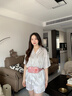BYXAS暖宫腰带大姨妈神器生理期按摩暖腰带送女友三八妇女节礼物 粉色 实拍图