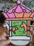 金归 儿童diy手工制作雪花泥画珍珠泥粘土立体板材料包摆摊女孩手工 礼物款(6 个装随机款) 实拍图