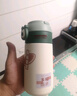 富光FGA儿童保温杯316不锈钢吸管水杯弹盖杯孕妇男女士学生水杯高颜值 桃桃粉 500ml 实拍图