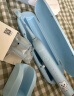 拜尔（BAIR）K7儿童电动牙刷充电式3-6-10-12-16岁以上小孩宝宝小学生男女童软毛声波自动 送孩子 【无线充电】-4刷头+便携盒-沁心蓝 晒单实拍图