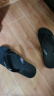 卡帝乐鳄鱼（CARTELO）人字拖鞋男士夏季户外穿运动居家用软底沙滩凉拖 VP1520 黑色 44 实拍图