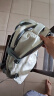 欧格双肩包男女背包大容量旅行包多功能行李包15.6英寸电脑包学生书包 奶昔白 晒单实拍图