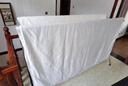 桐乡100%桑蚕丝被芯纯手工天然蚕丝被优质长丝四季被秋冬被子母被 子母被丝重2+4(总重约4+6斤） 200x230cm【白色全棉】 实拍图