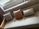 艾薇（AVIVI）全棉沙发垫坐垫四季通用沙发套罩巾防滑垫飘窗台垫90*210福叶米色 实拍图