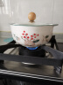 拜杰陶瓷泡面碗带盖双耳850ml家用大号汤盆菜碗方便面牛肉粉面汤碗 实拍图