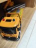 奥智嘉儿童玩具男孩合金车头拖车道路救援平板卡车3-6岁惯性工程车模型六一儿童节礼物 实拍图