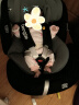 贝婴适德国儿童安全座椅0-12岁汽车用婴儿宝宝360度旋转i-Size认证 云墨灰【175°大躺角】 实拍图