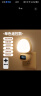 雷士（NVC）小夜灯时钟款喂奶卧室床头壁灯充电遥控可定时睡眠夜光灯无线遥控 实拍图