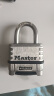 玛斯特（Master Lock）锁全不锈钢锁户外密码锁防盗防锈家用仓库挂锁可调节密码全不锈钢1174 实拍图