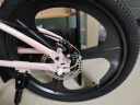 凤凰（Phoenix）儿童自行车6-12岁学生车中大童山地车男女单车脚踏车22寸 樱桃粉 晒单实拍图
