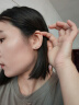 银奥纯999足银耳钉女高级感气质耳环2024年新款潮耳骨养耳洞银针耳饰 999耳钉3对(3mm+4mm+5mm各1对) 实拍图