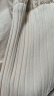 UR2024夏季新款女撞色系带拼接梭织长款针织连衣裙UWU940112 象牙白 S 晒单实拍图