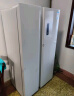 TCL 521升大容量冰箱对开门双开门 风冷无霜分区养鲜电脑控温 家用电冰箱 超薄易嵌入 奶油风白色冰箱 521升对开门 实拍图