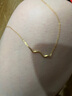 周大福SOINLOVE极简系列18K彩金极简ins风项链女 VE154 40cm生日礼物 实拍图