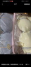 欧诗倩超薄无痕内衣女大胸显小缩胸兔耳朵无钢圈收副乳防下垂夏季文胸罩 香槟白（单件） M (适合70AB/75AB) 实拍图