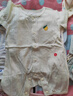 童泰春夏薄款0-6个月新生儿婴幼儿宝宝居家纯棉蝴蝶哈衣2件装 粉色 59cm 实拍图