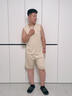 莫代尔冰丝睡衣男夏季背心无袖薄款2026新款夏天凉感宽松男款家居服套装 25706【主图热销款】 L码【建议120-140斤】 实拍图
