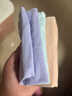 全棉时代女士内裤纯棉抗菌100%全棉裆少女中腰三角裤3条装 香薰紫+浅碧蓝+沙石裸粉（中腰） L /165 实拍图