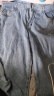 【肥仔240斤超大码5XL】牛仔裤男士直筒宽松夏季新款大码潮流男装九分裤胖子裤子潮胖子 牛仔蓝 5XL 205斤至230斤可穿 实拍图