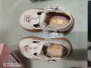 忻悦晴春秋款女童软底爱莎公主鞋儿童防滑豆豆鞋宝宝单鞋女孩洛丽塔潮鞋 YY-3波点 25 内长15.5CM 实拍图