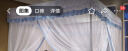 圣安贝 蚊帐不锈钢支架加固双人床1.8米三开门加密 整套白色三门（加固斜拉一副） 180*200 实拍图