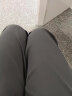FitonTon西装裤女夏季薄款高腰宽松直筒烟管裤显瘦垂感休闲哈伦裤女裤XL 实拍图