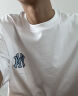 美职棒（MLB）官方T恤男女同款24夏季新款NY复古老花标宽松休闲韩版短袖TSM03 纽约洋基队/象牙色 L 175/96A 晒单实拍图