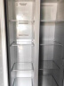 上菱  445升对开门冰箱 一级能效 风冷无霜 节能双变频 离子净味养鲜 家用大容量双开门电冰箱 BSE445PWL（丝蕴灰） 实拍图
