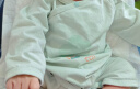 童泰婴儿衣服新生婴儿夏季四季薄款连体衣0-6个月宝宝纯棉内衣2件装 绿郁葱葱（夏季款） 52cm 实拍图