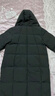 雅鹿羽绒服女2025年新款中长款女士羽绒服女加厚蓄热休闲时尚保暖外套 黑色（蜂窝蓄热内里） S （推荐90-110斤） 实拍图