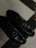 卡帝乐鳄鱼（CARTELO）英伦牛皮商务正装休闲男士低帮系带皮鞋男511  黑色 42 实拍图