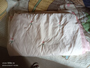 浪莎（langsha）夏季冰丝夏凉被空调被四件套可机水洗夏被单人双人被芯春秋薄被子 花朵-奶白粉【丝滑裸睡】 180x220cm单夏被 实拍图