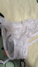 晴碧琳 QBILY【2条装】内裤女日系纯欲系带女士内裤网纱层层蕾丝三角裤少女 性感绑带内裤【黑+白】 均码 实拍图