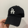 美职棒（MLB）官方男女帽子软顶棒球帽休闲鸭舌帽户外运动夏季遮阳帽生日礼物 洛杉矶道奇队/黑色/66 均码 F 实拍图