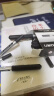 得力(deli)直液笔签字笔 0.5mm子弹头办公商务中性笔走珠笔 水笔会议笔 黑色 12支/盒S656-Z1 实拍图